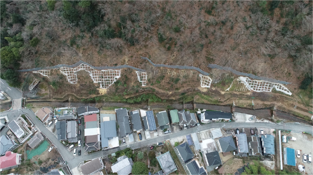 兵庫県宝塚市-防護柵工事