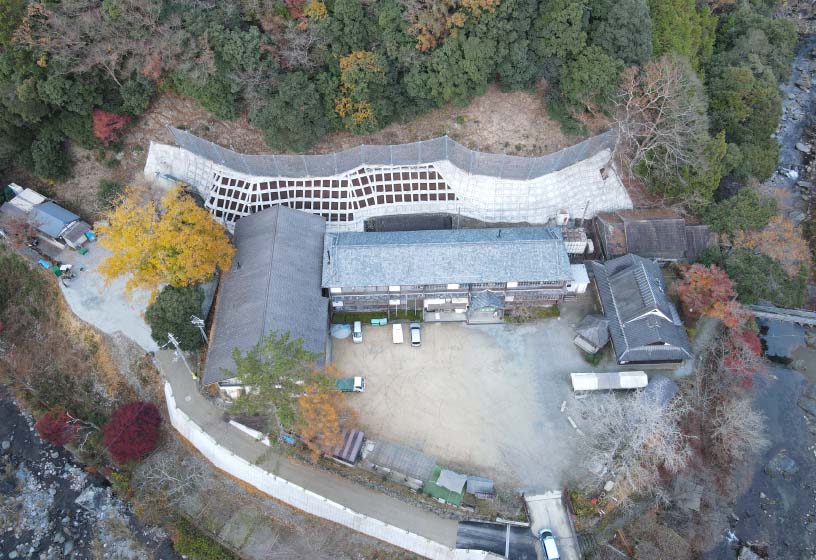 奈良県吉野郡防護柵工事